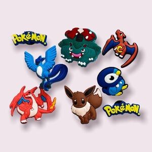 Pokémon Croc Charm Bundle